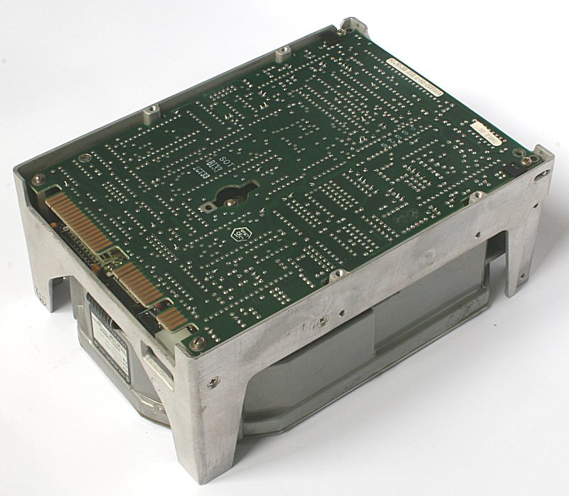bottom view to MCP 1353 with control electronic board